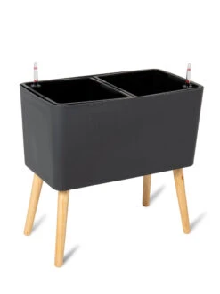 Ava Self-Watering Rectangular Planter 18 Ava Self-Watering Rectangular Planter -Plants And Accessories Shop 8612691 217 ava self watering rectangular planter gray