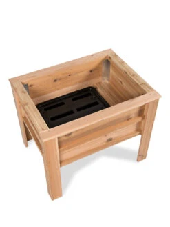 Craftsbury Elevated Raised Beds -Plants And Accessories Shop 8612706 060 craftsbury elevated raised bed 2 footx3 foot