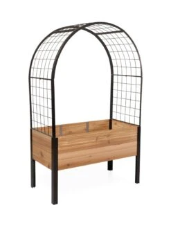 2’ X 4’ Arch Trellis For Planter Boxes -Plants And Accessories Shop 8612976 0006