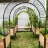 2’ X 4’ Arch Trellis For Planter Boxes 2 2’ X 4’ Arch Trellis For Planter Boxes -Plants And Accessories Shop 8612976 0414 arch trellis for 2 foot x 4 foot planter box