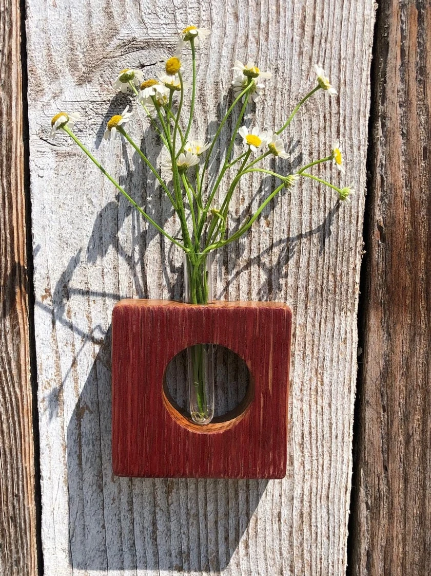 Wine Barrel Counter Top Vase Or Propagation Station 3 Wine Barrel Counter Top Vase Or Propagation Station