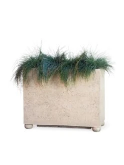 Self-Watering LavaStone® Modern Rectangle -Plants And Accessories Shop 8613257 0167