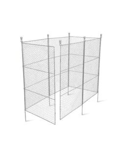 Tall Chicken Wire Critter Fence With Gate -Plants And Accessories Shop 8613260 6052