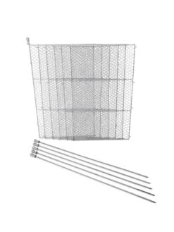 Tall Chicken Wire Critter Fence Extension Panel, Set Of 2 -Plants And Accessories Shop 8613260 6107 1