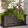 Fairfield Self-Watering Window Box, 2’ 2 Fairfield Self-Watering Window Box, 2’ -Plants And Accessories Shop 8613268 01V fairfield 2 foot window box tif