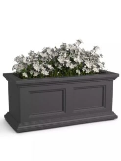 Fairfield Self-Watering Window Box, 2’ 14 Fairfield Self-Watering Window Box, 2’ -Plants And Accessories Shop 8613268 09V tif