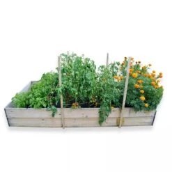 SeedSheets Organic Vegetable Garden, Easy Breezy Caprese, 4' X 8' -Plants And Accessories Shop 8613295 01V