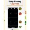 SeedSheets Organic Vegetable Garden, Easy Breezy Caprese, 4' X 8' -Plants And Accessories Shop 8613295 03V 3 4 seedsheets organic vegetable garden easy breezy caprese 4 feet x 8 feet