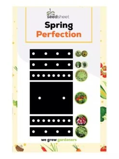 SeedSheets Organic Vegetable Garden, Spring Perfection, 4' X 8' -Plants And Accessories Shop 8613297 02V 3 4 seedsheets organic vegetable garden spring perfection 4 feet x 8 feet
