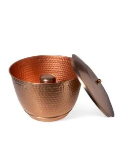 Hammered Copper Hose Pot With Lid 20 Hammered Copper Hose Pot With Lid -Plants And Accessories Shop 8613311 5812
