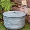 Ribbed Hose Pot With Lid -Plants And Accessories Shop 8613332 0025 ribbed hose pot with lid