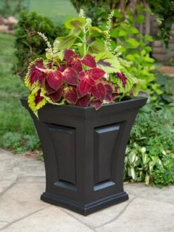 Cambridge Tall Planter, 18" Height -Plants And Accessories Shop 8613523 03V