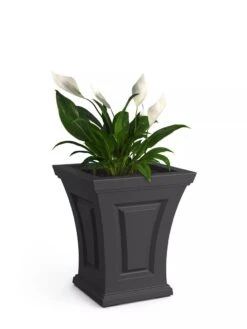 Cambridge Tall Planter, 18" Height -Plants And Accessories Shop 8613523 07V