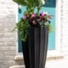 Sedona Tall Planter, 28" Height -Plants And Accessories Shop 8613525 02V sedona tall planter 28 inches