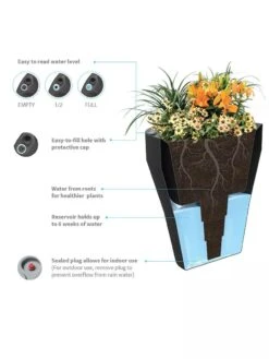 TruDrop One Pinch Planter 37 "Diameter 8 TruDrop One Pinch Planter 37 "Diameter -Plants And Accessories Shop 8613631 06V 3 4