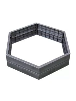 Modular Hexagon Raised Bed Kit, 28.5" -Plants And Accessories Shop 8614244 02V 3 4 modular hexagon raised bed kit 21 inches 1