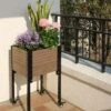 Mobile Elevated Corner Planter -Plants And Accessories Shop 8614267 04V mobile elevated corner planter
