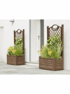 Separate Flower Box With Trellis -Plants And Accessories Shop webimage 8613626 02V
