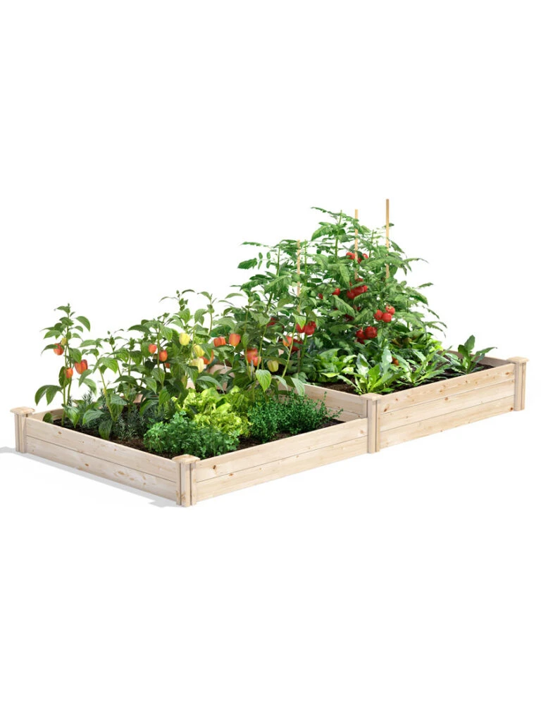 Front Page -Plants And Accessories Shop 8612253 02v 2 tier pine raised garden bed 4x8 feet 768x1024 1